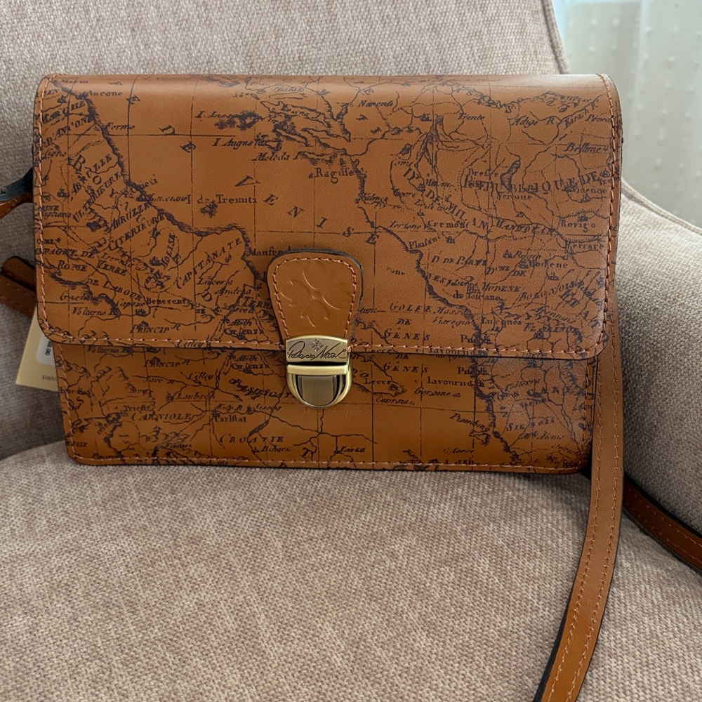 Patricia Nash Signature Map purse